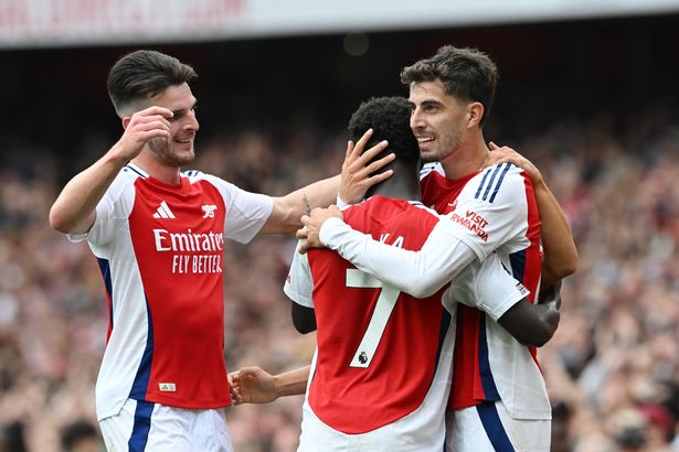 Ian Wright thinks one Arsenal player looked a ‘little bit off’ against Brighton, it wasn’t Declan Rice