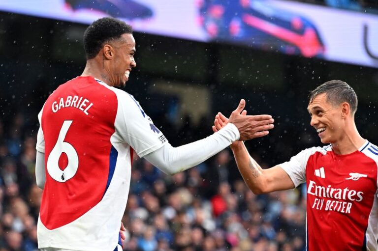 Arsenal receive triple title boost following dramatic Man City draw with double debut loading