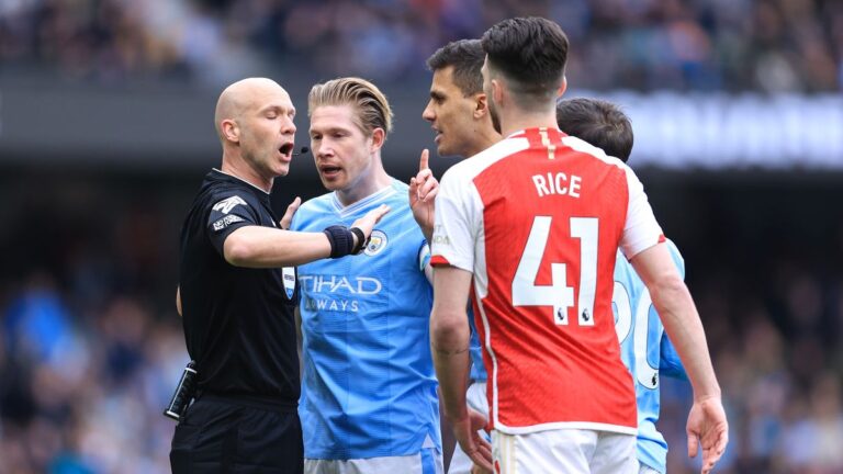 Arsenal handed referee for Man City clash who made controversial mistake in same fixture last season