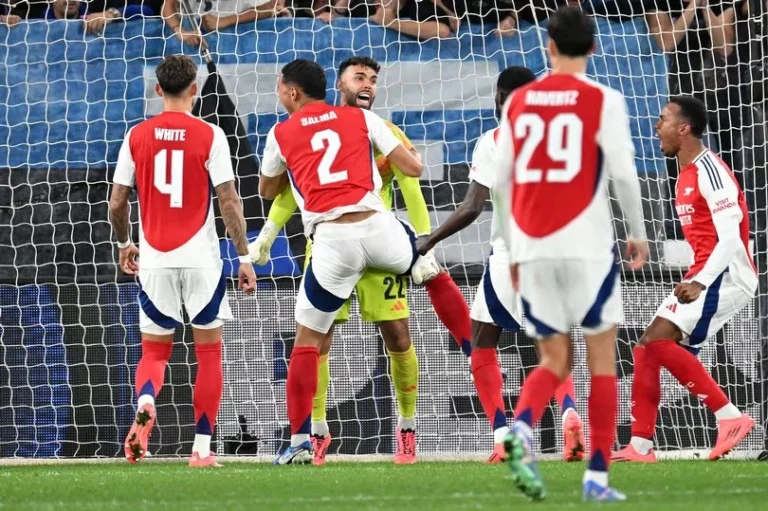 Arsenal player ratings vs Atalanta: Incredible David Raya saves point as Gabriel Martinelli struggles again