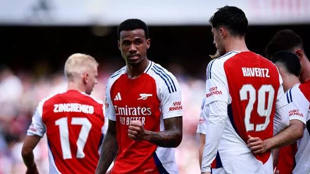 Arsenal announce 22-man Premier League squad with Sterling, Calafiori and Merino added