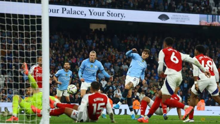 Five things you may have missed from Arsenal’s 2-2 draw vs Man City, including Pep Guardiola karate kick