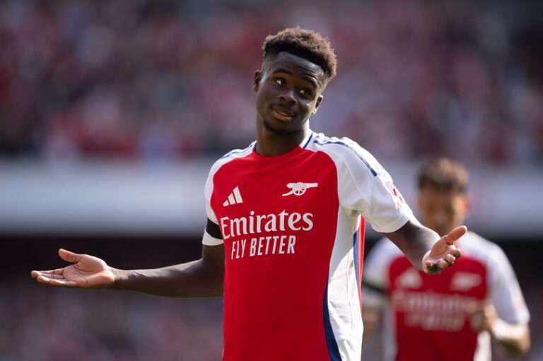 Jesus dropped and no Martinelli – How Arsenal could line up without Bukayo Saka vs Bournemouth