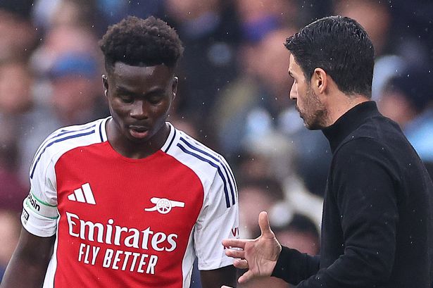 Mikel Arteta has revealed what he was doing as Arsenal suffered Bukayo Saka injury blow