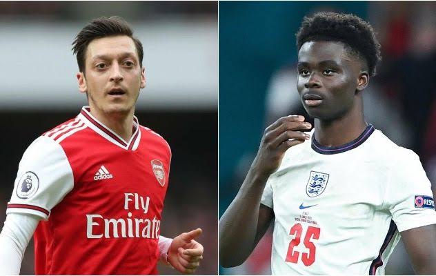 Arsenal fans compare one thing Bukayo Saka did vs Southampton with iconic Mesut Ozil moment