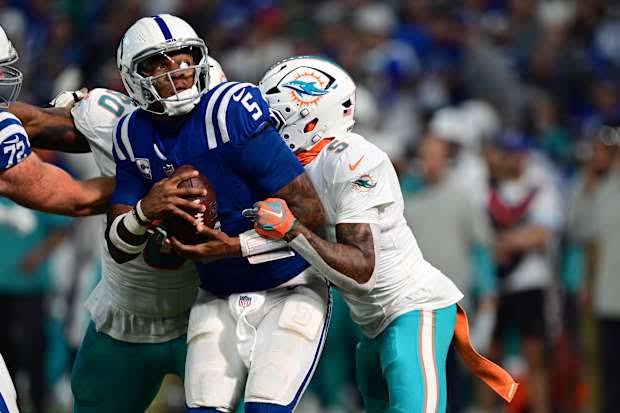 Colts Richardson Vows to Bounce Back From Dolphin Setback