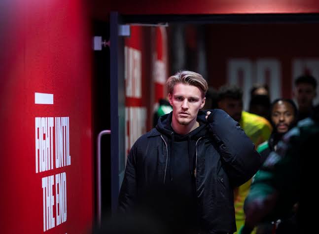 Martin Odegaard injury update emerges as Arsenal captain spotted at the Emirates during win vs Southampton